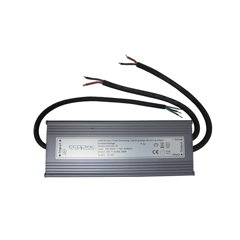 LED Driver Dimmable 12v 200W IP65 Mains