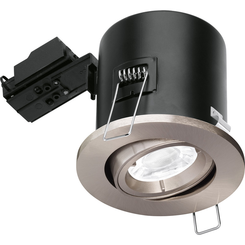 Downlight Adjust Fire Fitting Satin AURORA