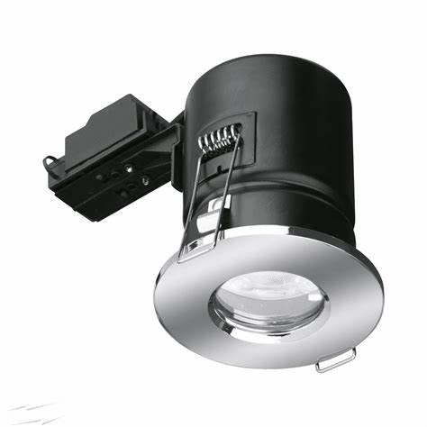 Downlight IP65 Fire Fitting Chrome AURORA