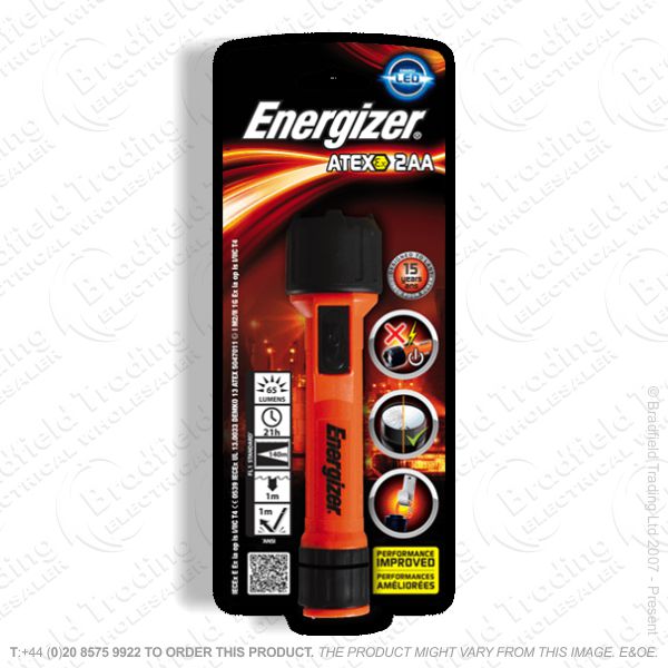 E41) Atex 2xAA Torch 65lm ENERGIZER