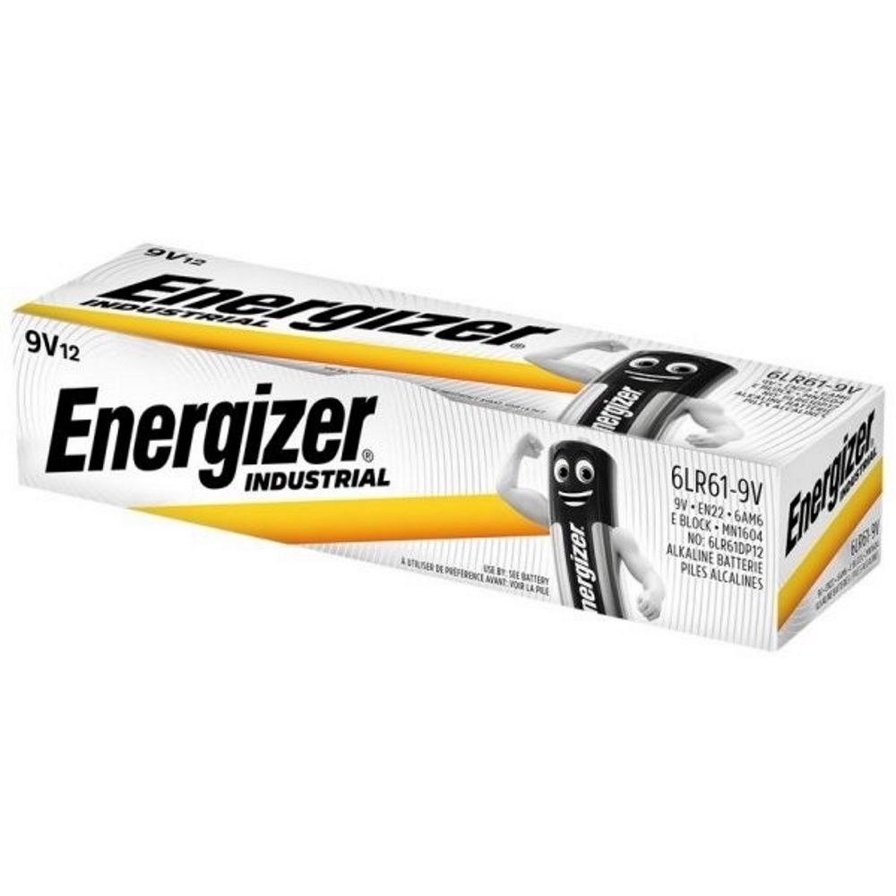 Battery 9V Industrial (10) ENERGIZER