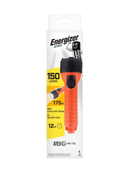 LED Torch 2xAA No Batteries 25lm ENERGIZER
