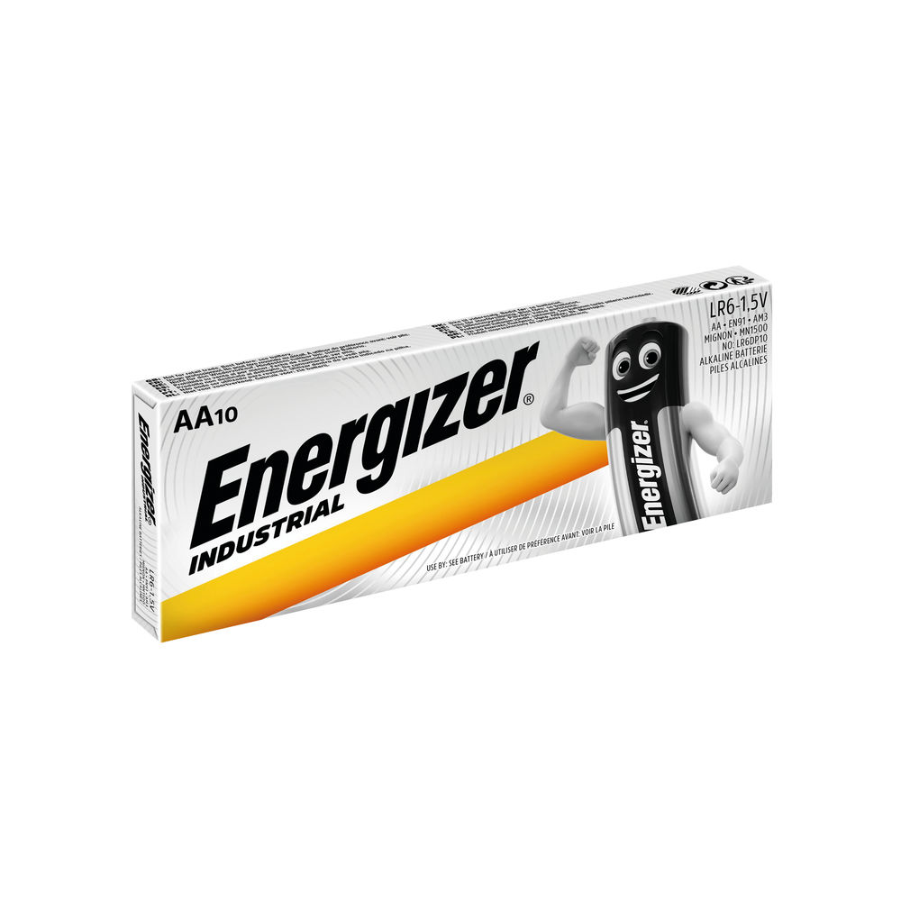 E05) Battery AA Industrial (10) ENERGIZER