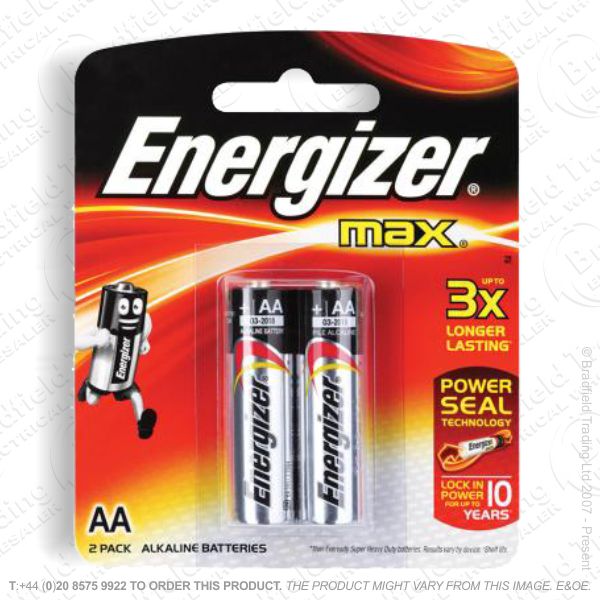 E05) Battery AA 1.5v Ultr Plus (2) ENERG