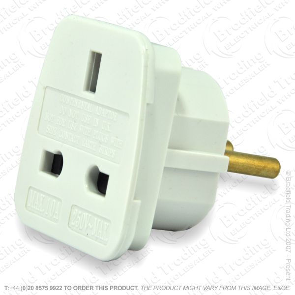 F11) Travel Adaptor UKsock - EUplug loose