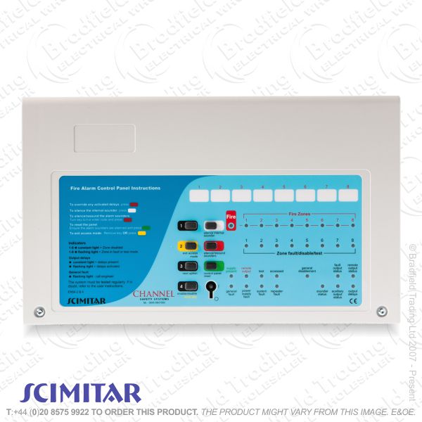 I06) Fire Alarm 2Zone 4wire Kit SCIMITAR