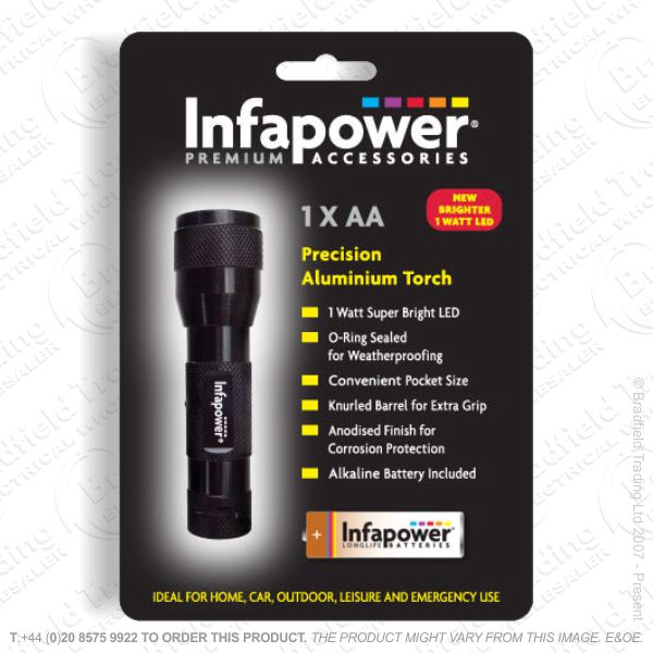 E42) 1AA Precision Alum Torch INFAPOWER