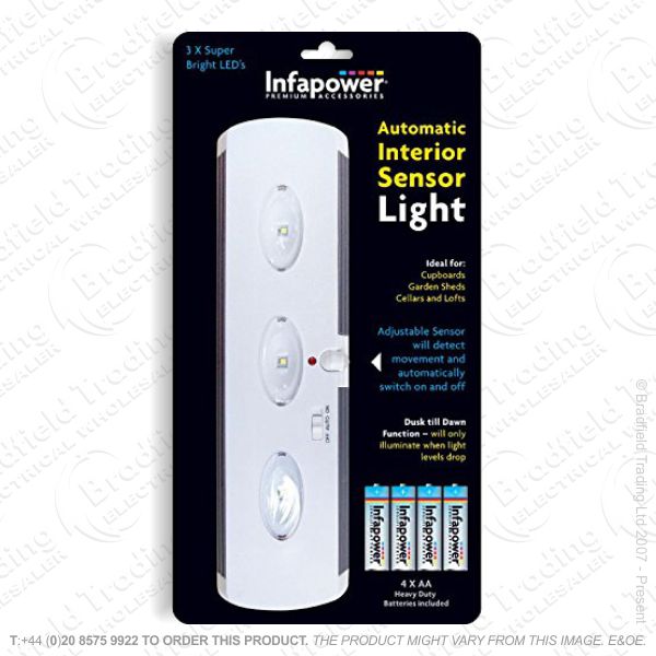 Auto Interior Sensor LIght INFAPOWER