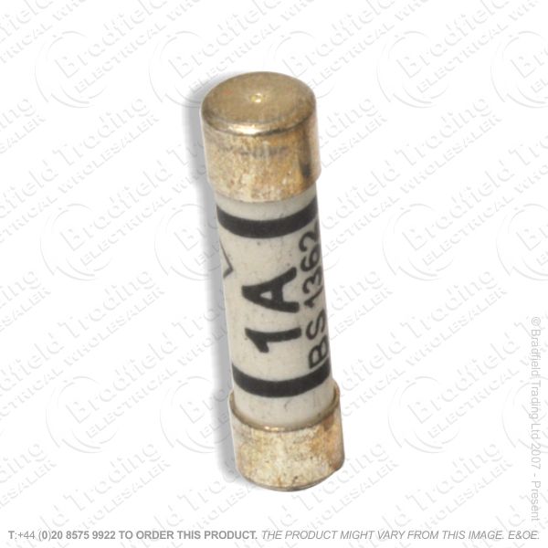 F12) Plug Fuse 1A 1  BS1362 ***SINGLE***