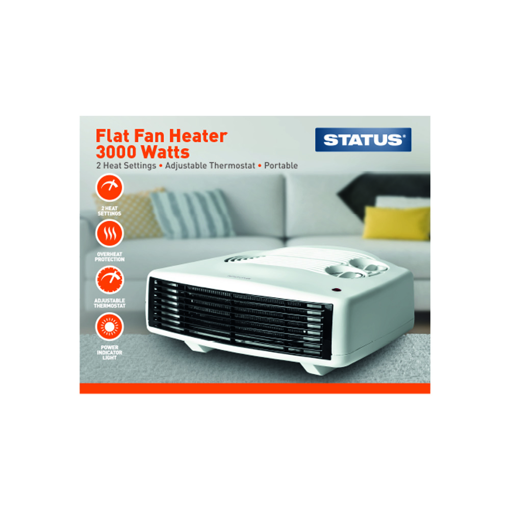 Heater Fan 3kw Flat STATUS