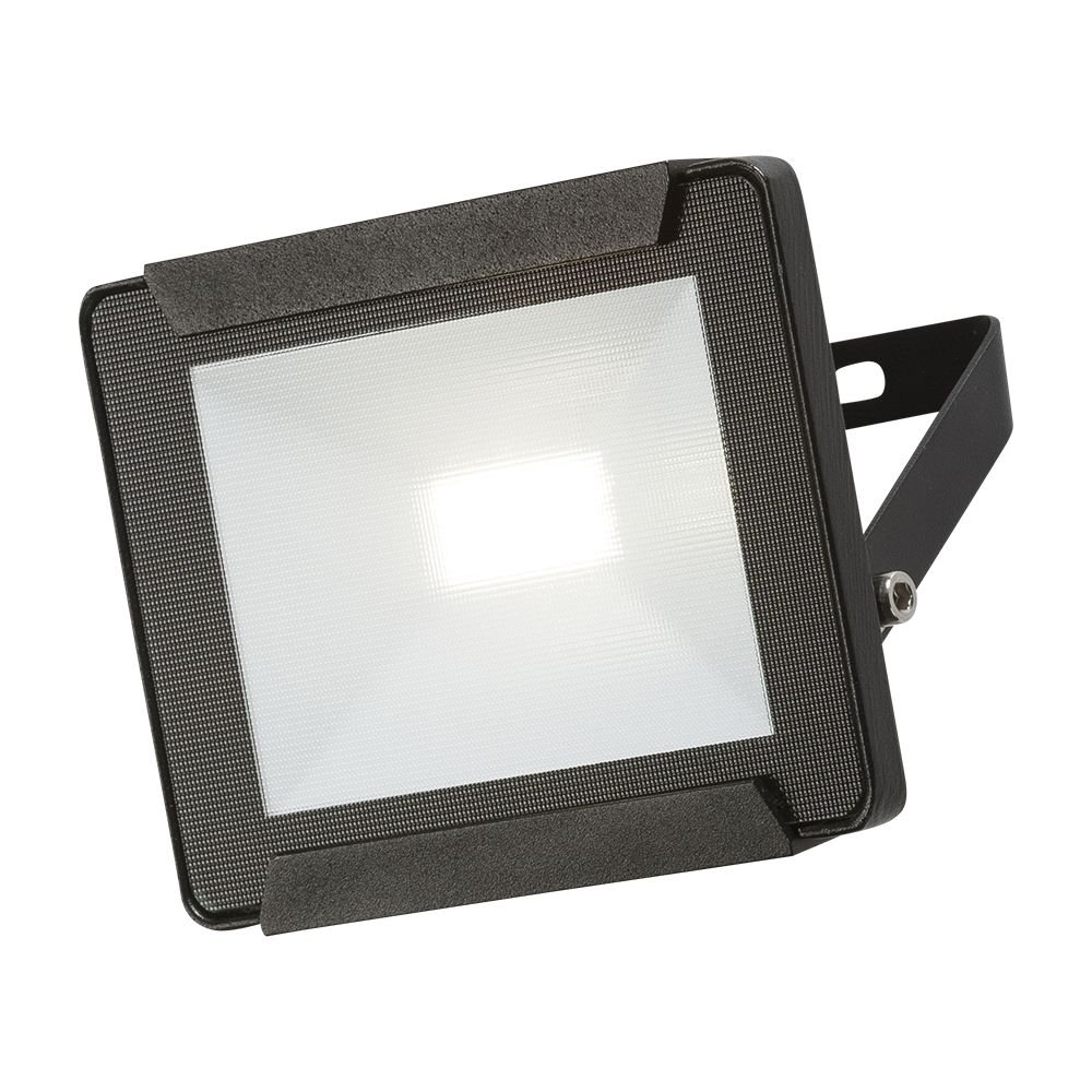 Black LED Floodlight 10W IP65 KNISBRIDGE