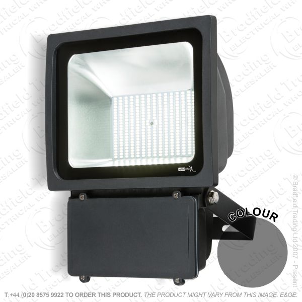 B20) Black LED Floodlight 130W IP65 11600Lm