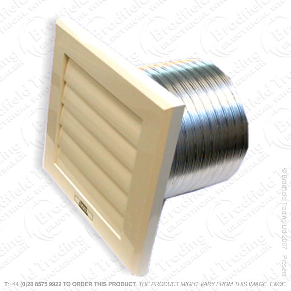 I09) Extractor Fan Kit 4  inc Grill   Duct
