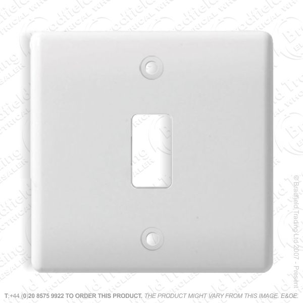 Grid Front Plate 1gang Wh NEXUS BG