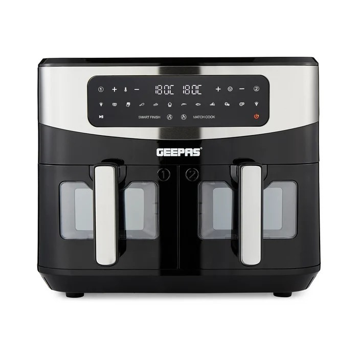 Air Fryer Dual Basket 2700W GEEPASS