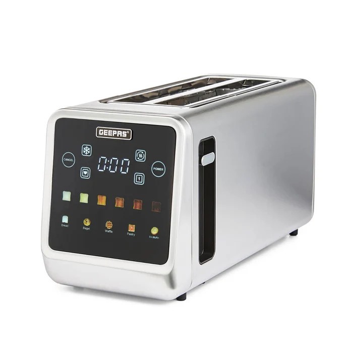 2Slice Toaster Digital 1150W GEEPASS