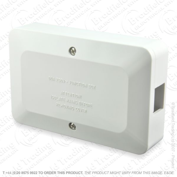 H24) Junction Box 60A 3ter 3x2.5mm Brown