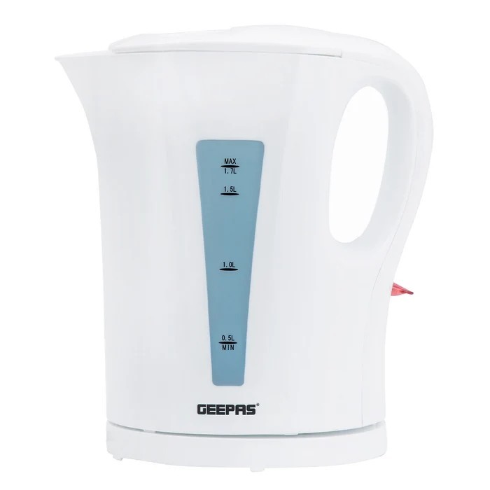 Kettle Cordless 2.2kW 1.7L White GEEPASS