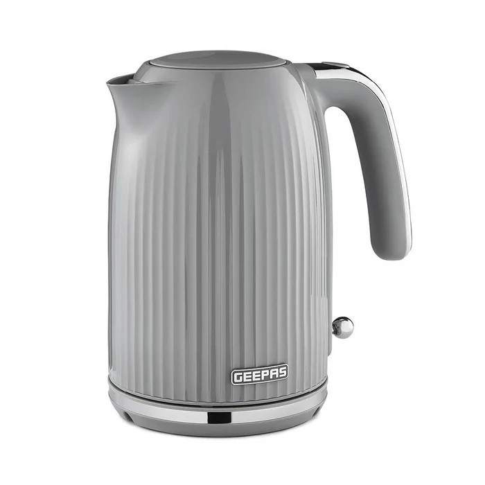 Kettle Cordless 3kW 1.7L Grey GEEPASS