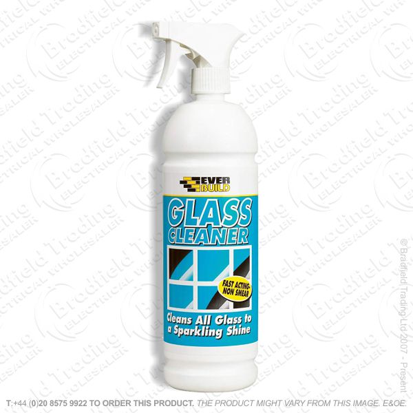 Window Glass Cleaner Spray 1L EVERBUILD