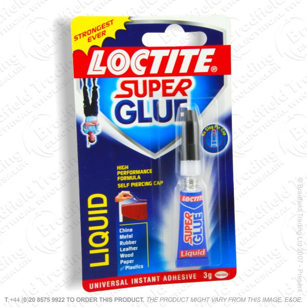 G12) Glue Superglue 3g Liqiud LOCTITE