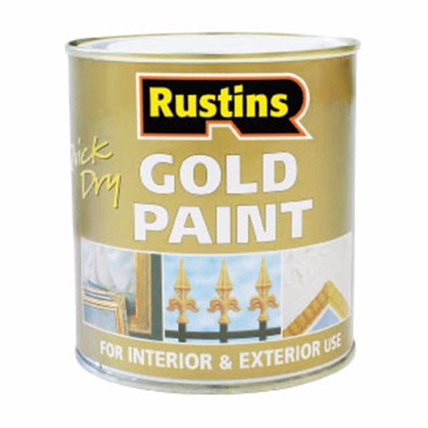 Gold Paint 100ml RUSTINS