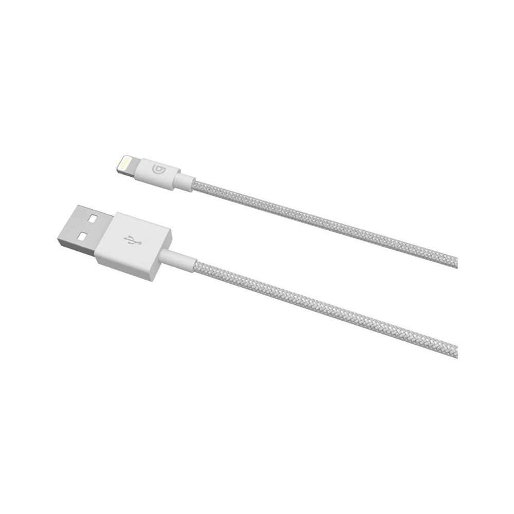 Iphone5/6/7  USB Cable 1M Braided Silver GRIF