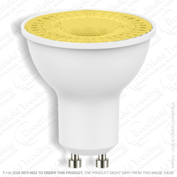 A42) LED 7W GU10 Dimmable Amber 240V PROLITE