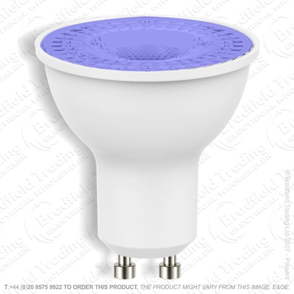 A42) LED 7W GU10 Dimmable Blue 240V PROLITE