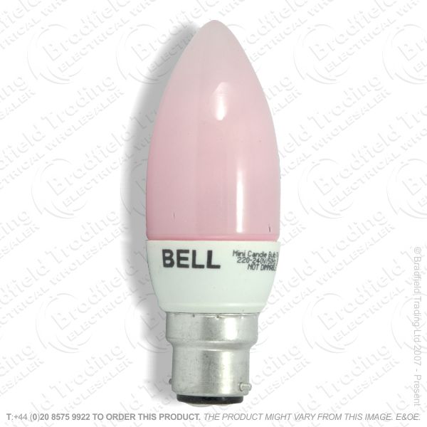 A16) Candle LEnergey Micro BC Pink 7W PRO