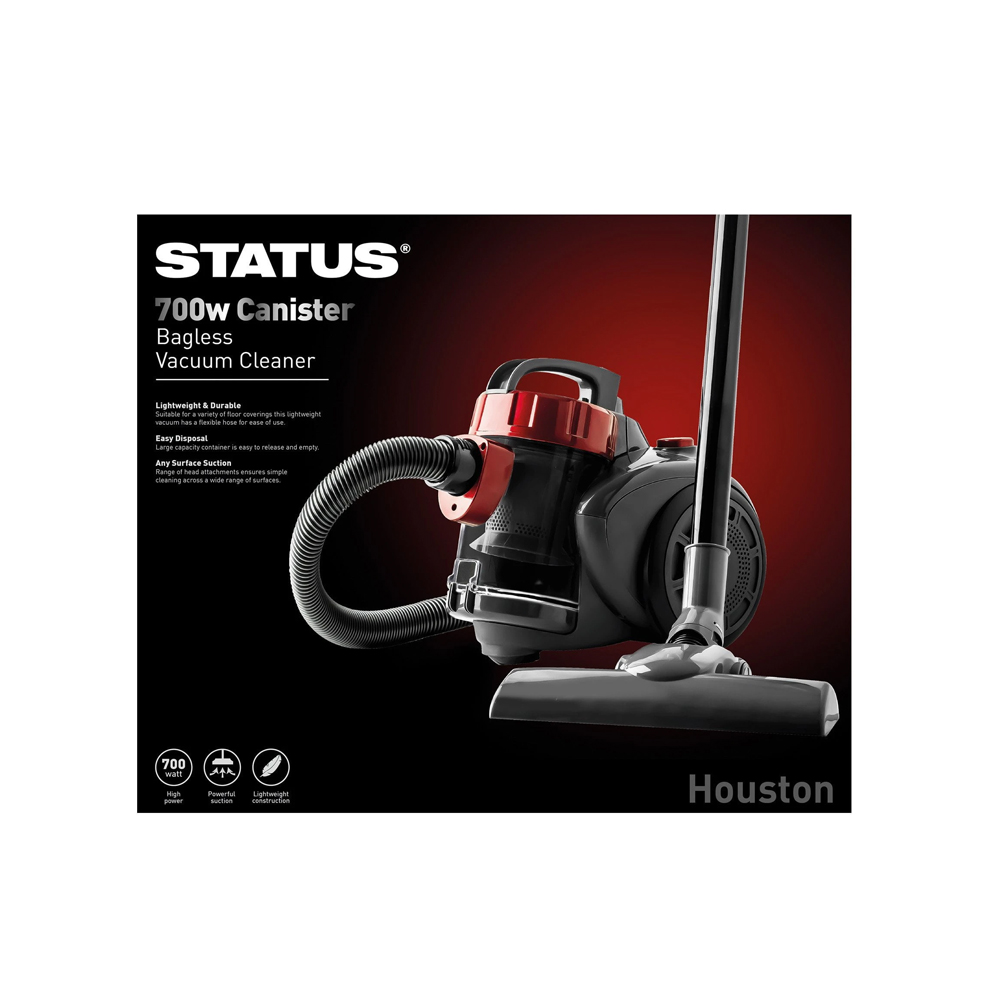 Cannister Bagless Vaccum Cleaner 700w Houston