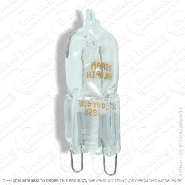 A57) Halopin 240V G9 clear 25W ECO