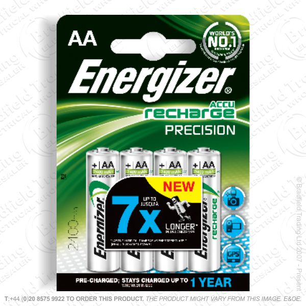 Battery Rechargeable AA 1.2V 2300mAH ENERGIZE