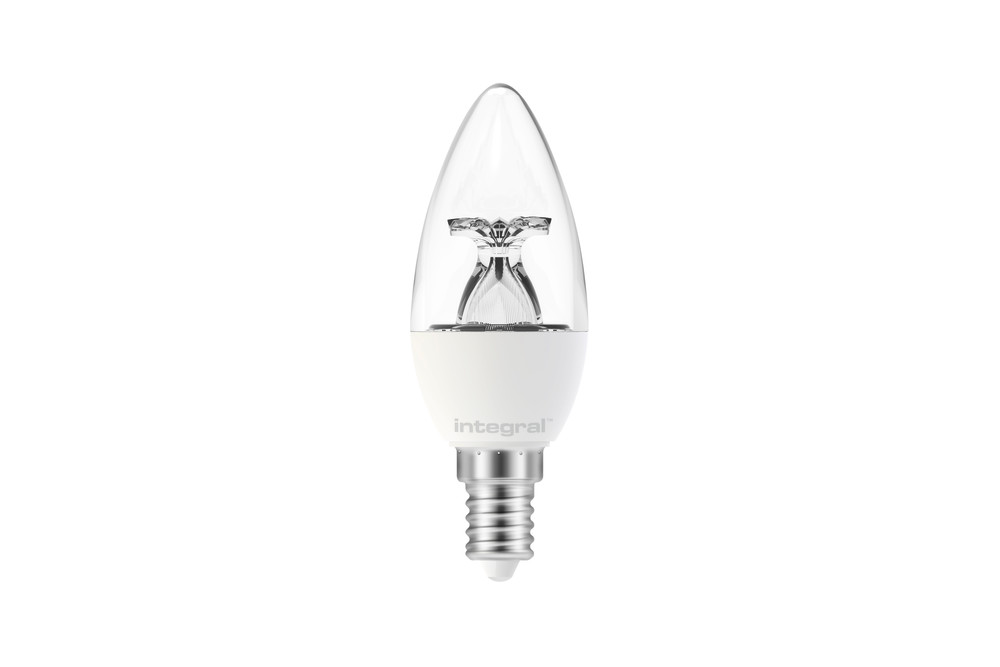 3.1W Candle Clear SES LED 250lm 27k INTEGRAL