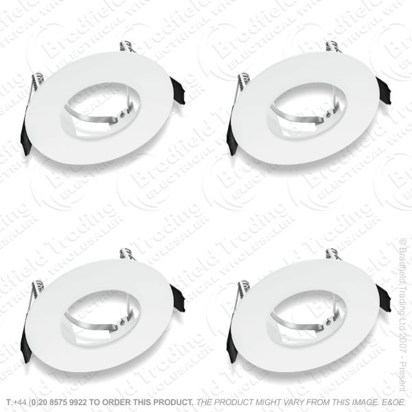 Evofire Downlight for LED MWhite IP65 pk4