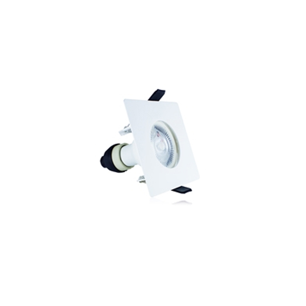 Evofire Downlight Square MWhite IP65 INTEGRAL