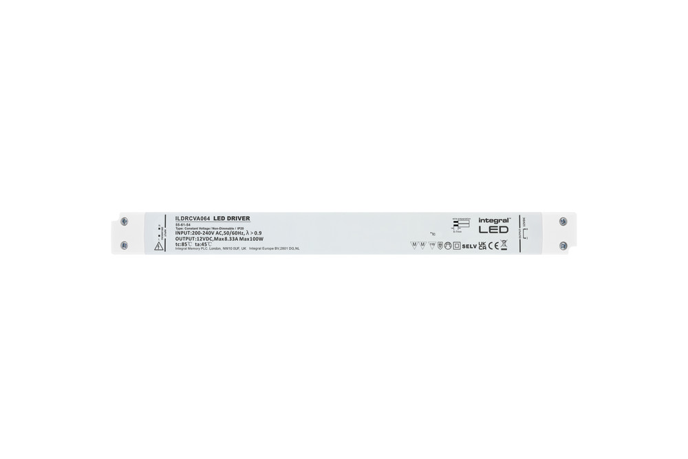 LED Driver 12V 100W Voltage Slim INTEGRAL