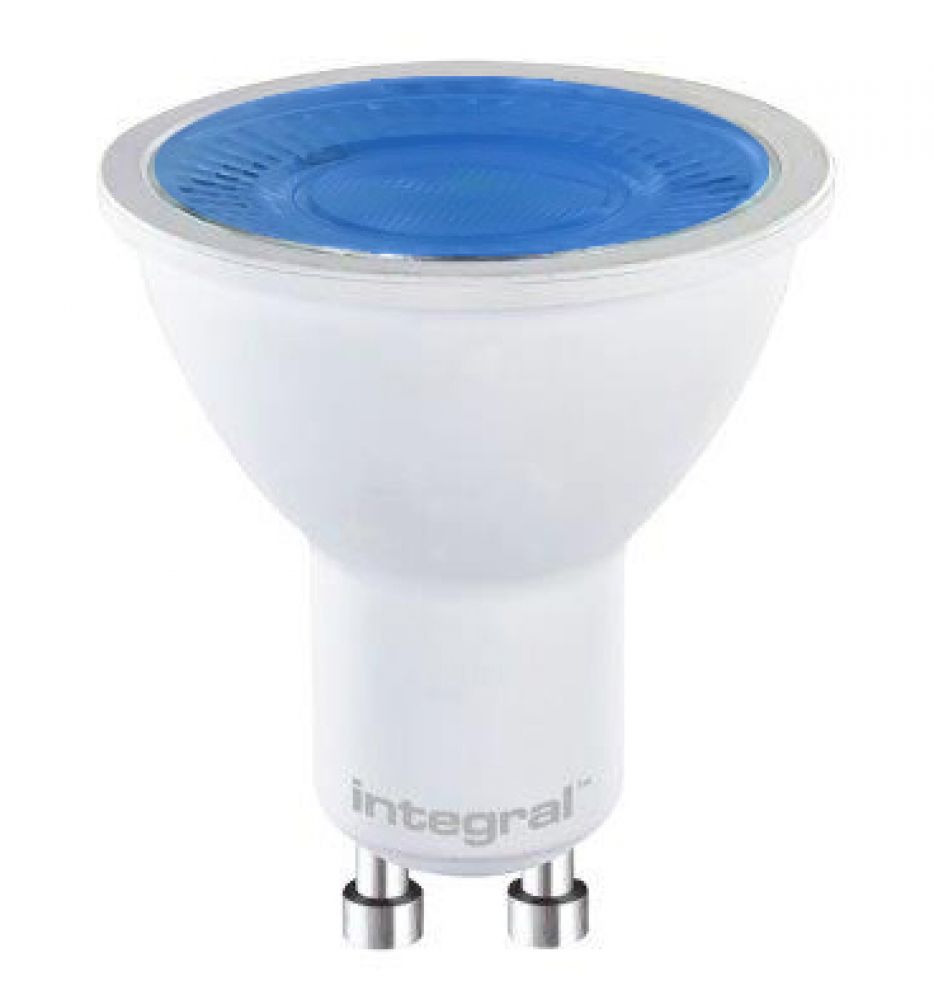 LED PAR16 5W GU10 Blue 240V INTEGRAL