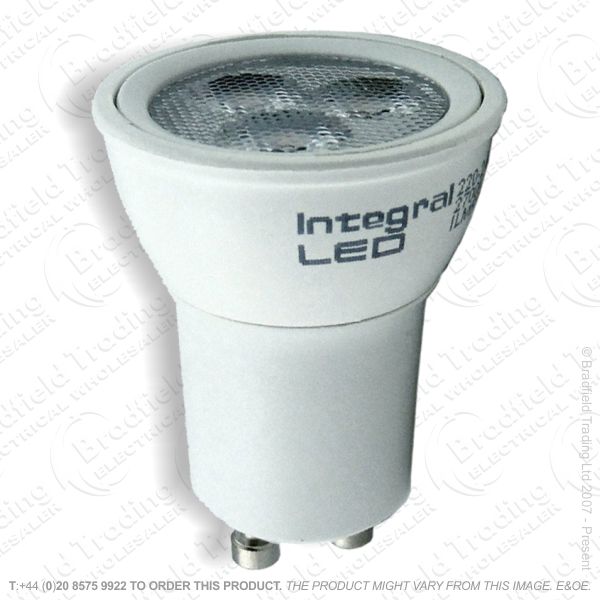 A37) LED MR11 3.4W GU10 27k 300lm INTEGRAL