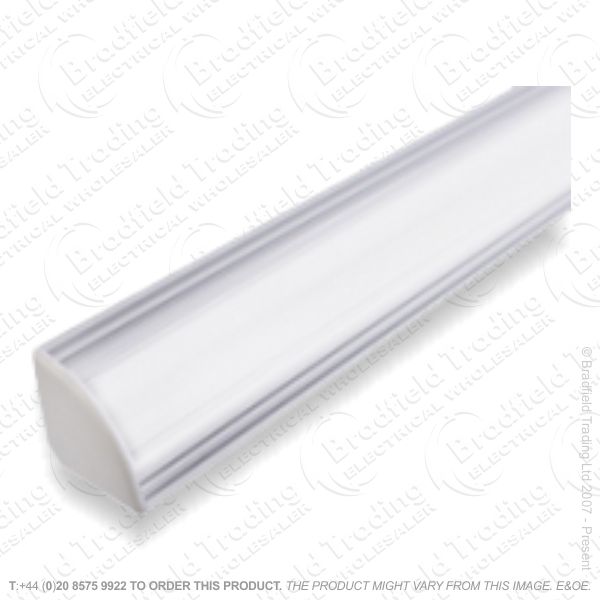 LED Recessd Profile 2M Frosted Corner