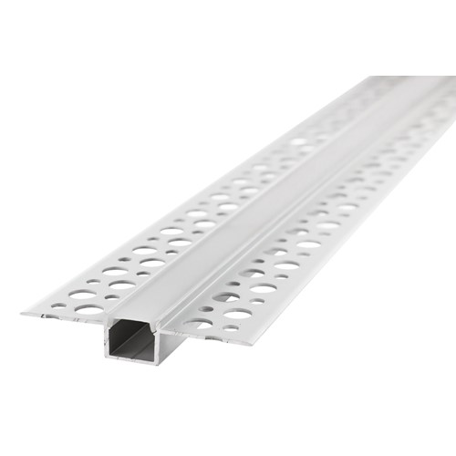 LED Plaster-In Profile 2M Frosted 10mm INTEGR