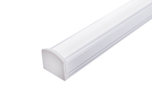 LED Surface Profile 2M Frosted W16 D12 INTEGR