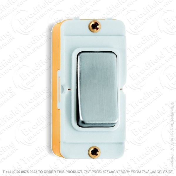 I45) Grid Switch SatinChrome WI 2w 20A