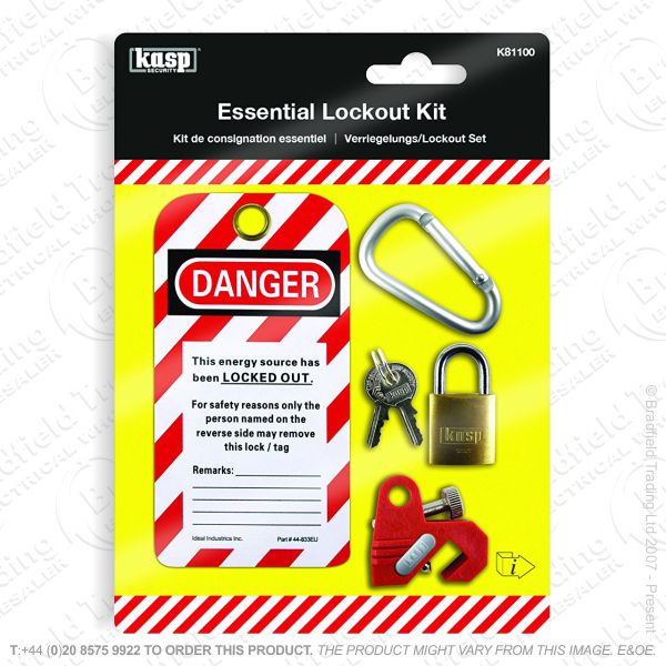 G53) Esential MCB Electrical Lockout Kit Kasp