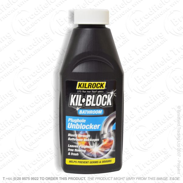 C22) Drain Unblocker 500ml Bathroom KILROCK