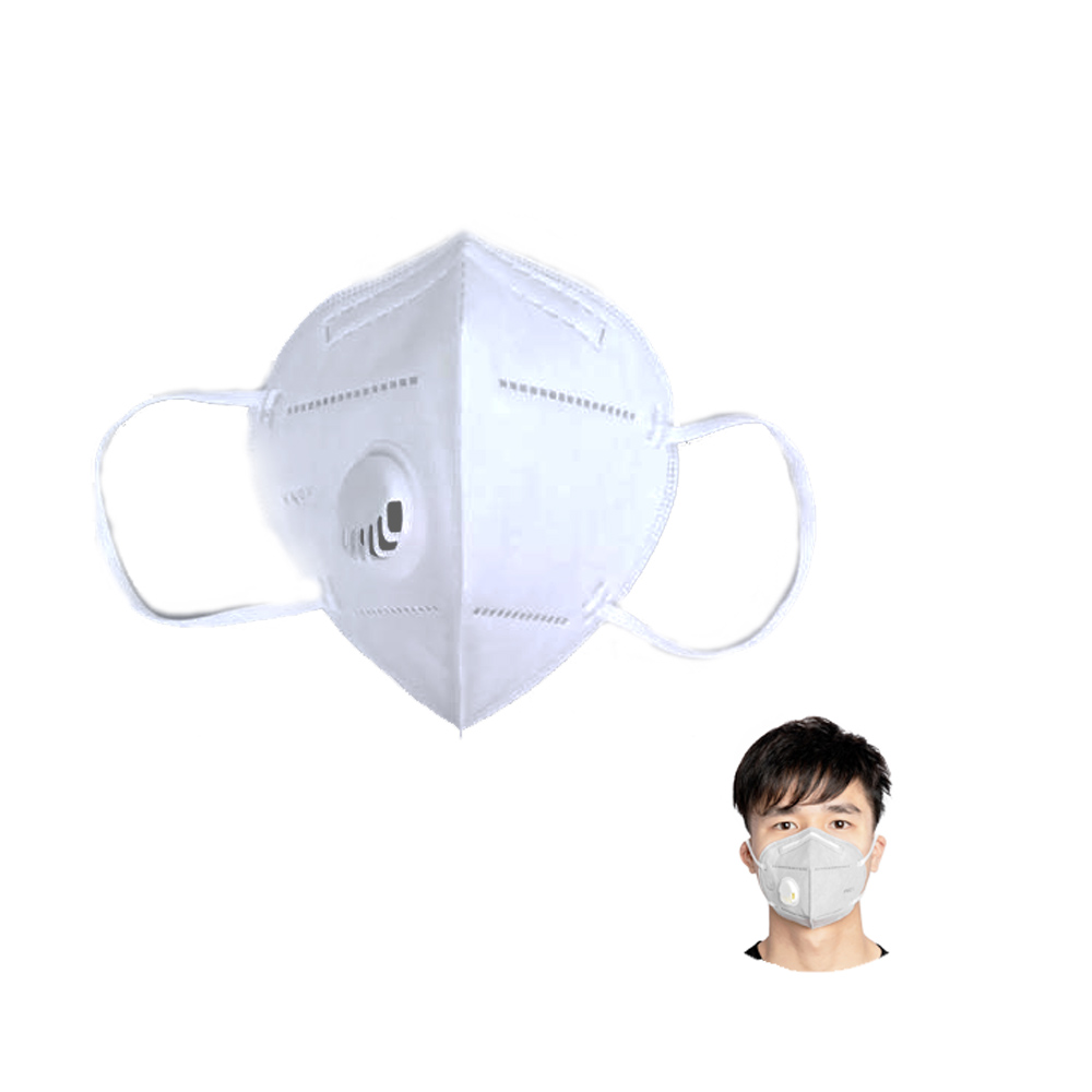 Folding Disposable Mask With Valve Pk1