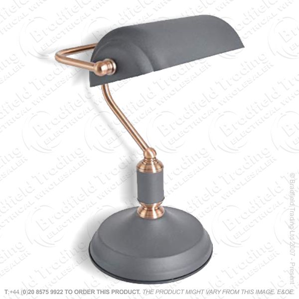 Desk Light Bankers Copper Black LLO