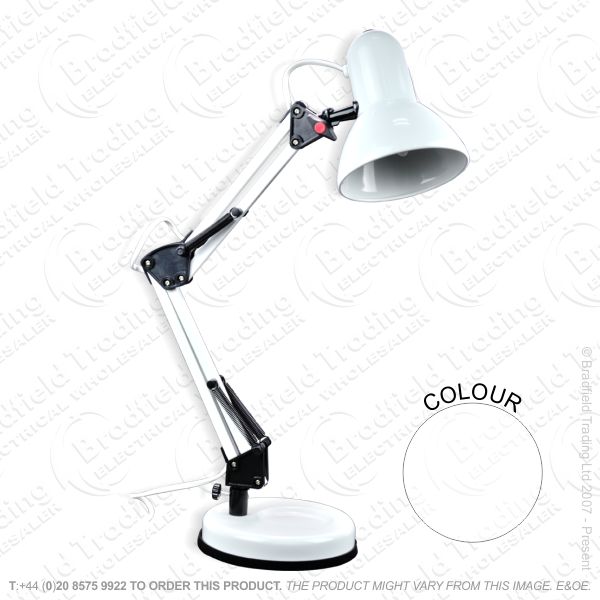 B10) Swing Poise Hobby Desk Lamp E14 Wh LLO