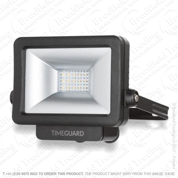 10W LED Pro Rewire Floodlight Black TIM