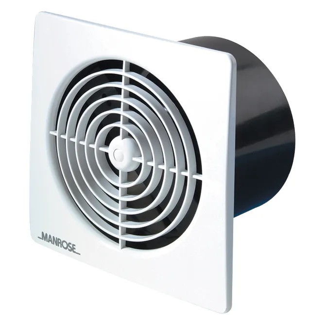 Manrose Ext Fan 100mm Low Profile Standart